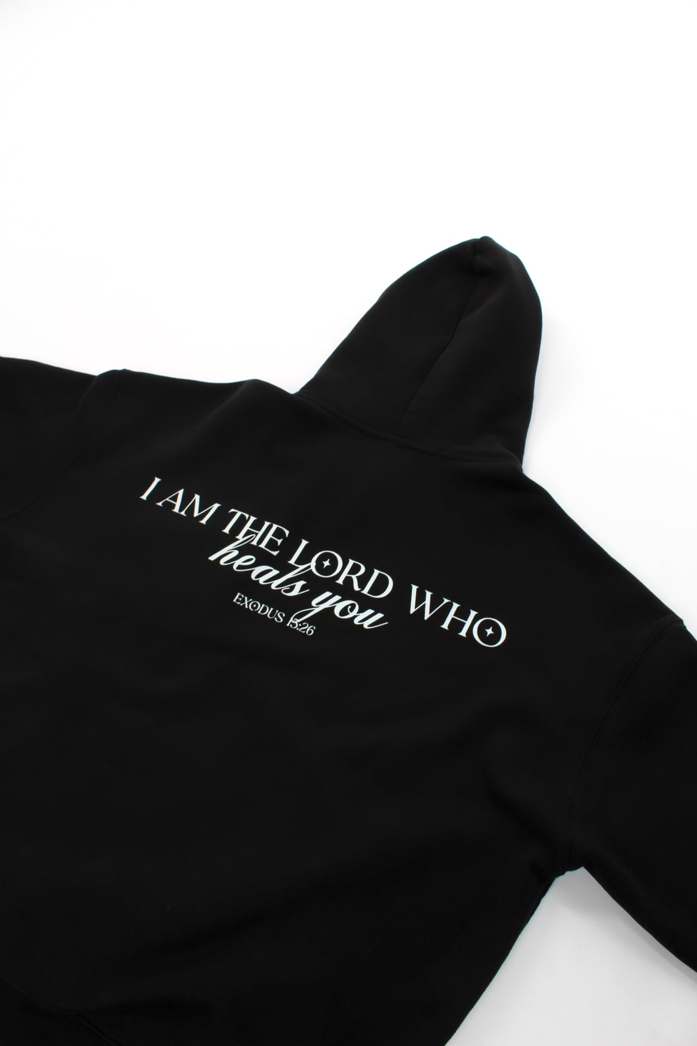 YHWH Black Hoodie