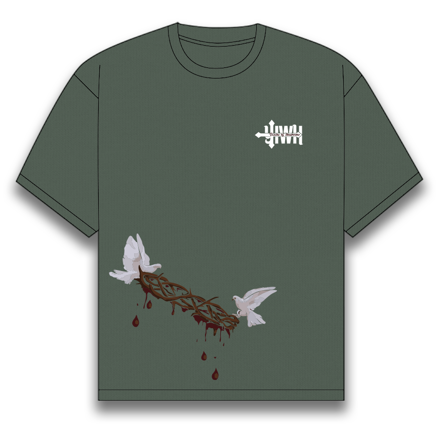 Evergreen Crown Of Thorns Tee