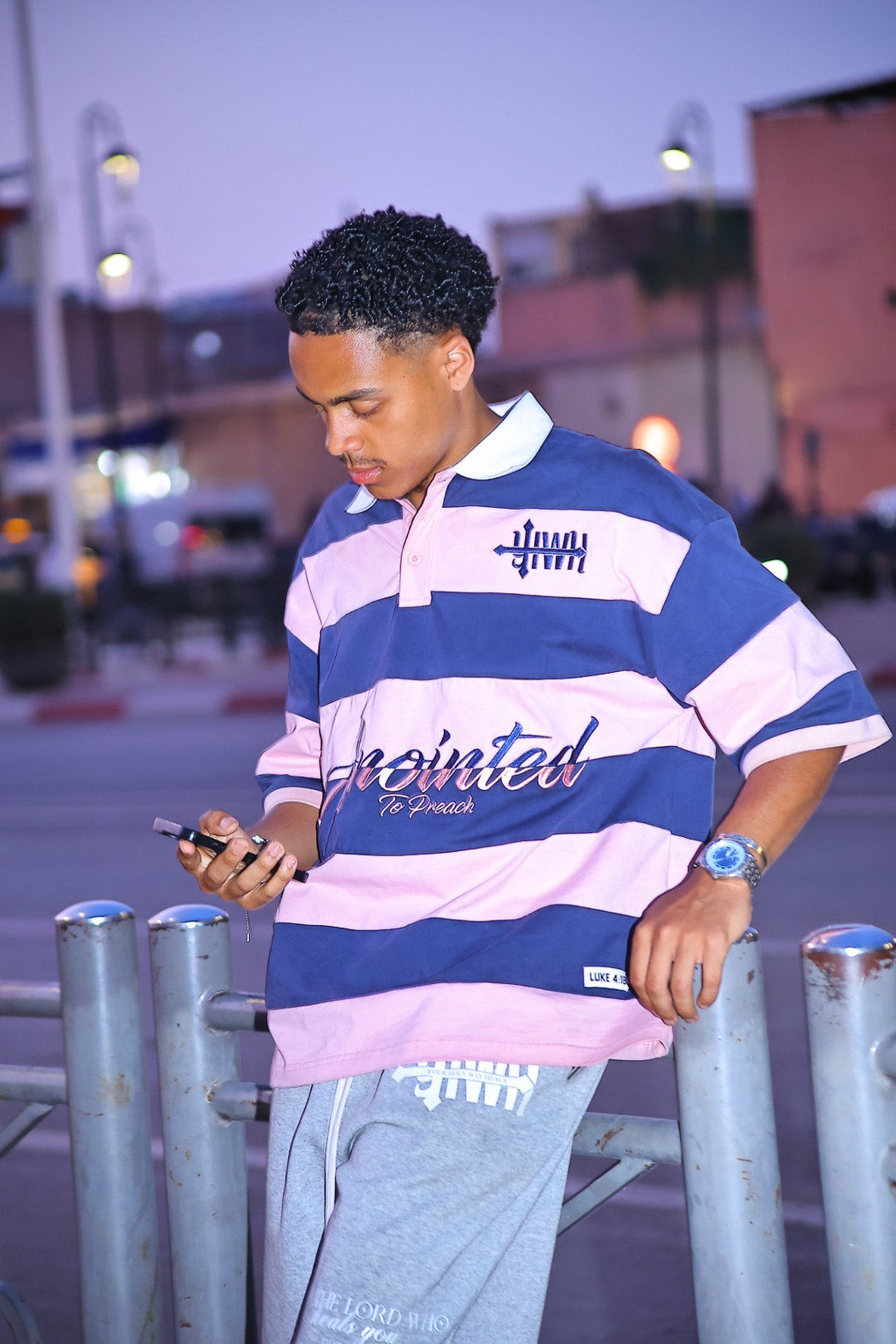 Bubblegum Anointed polo