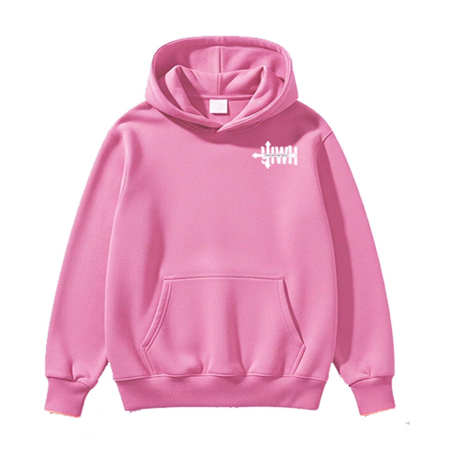 YHWH Pink hoodie