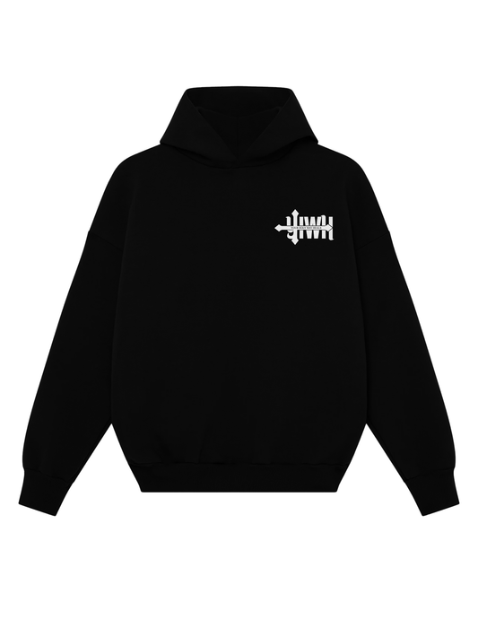 YHWH Black Hoodie