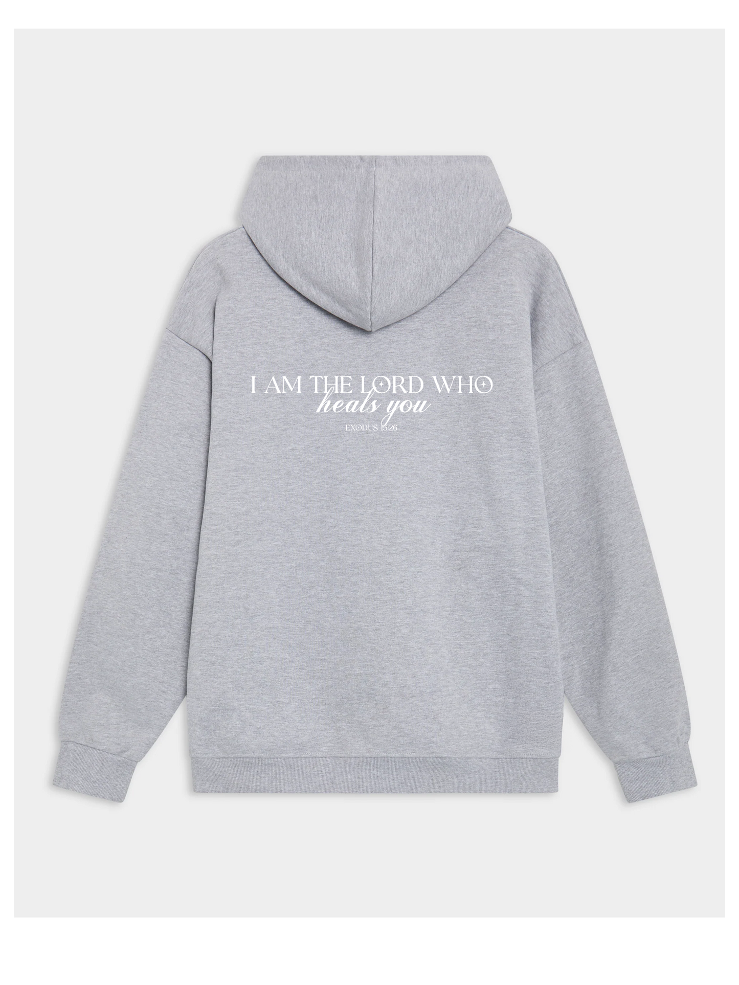 YHWH Grey Hoodie