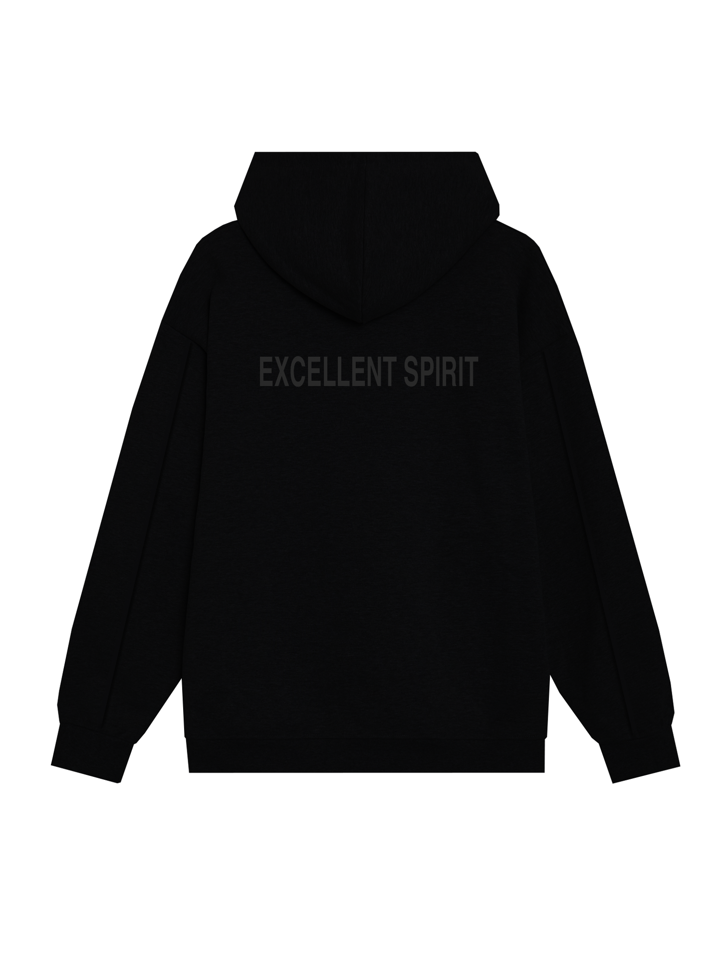 TRIPLE BLACK EXCELLENT ZIP HOODIE