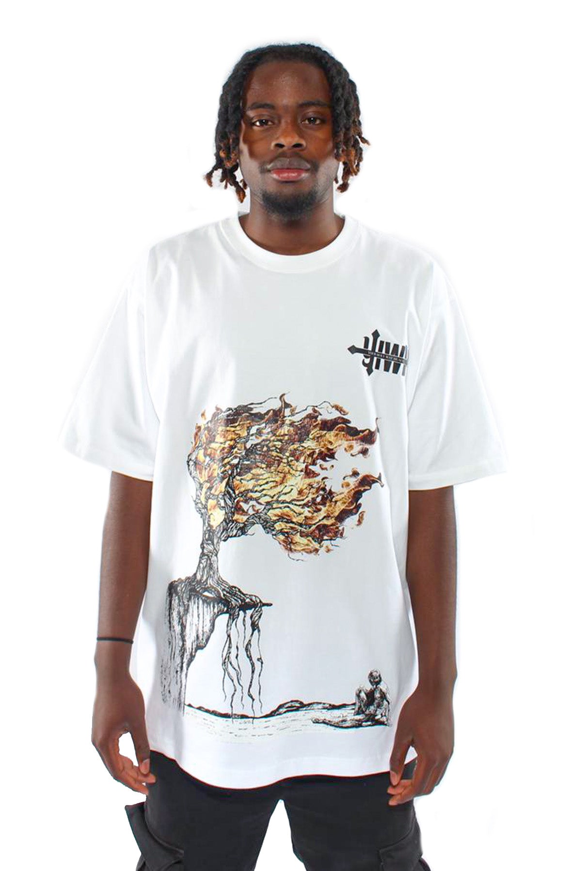 White Burning bush T-Shirt